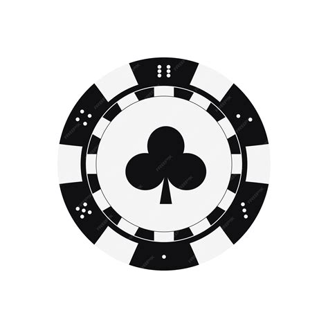 Fichas de poker de clipart de vetor